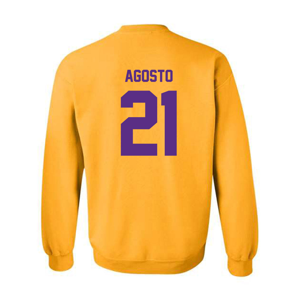 North Alabama - NCAA Baseball : Justus Agosto - Classic Fashion Shersey Crewneck Sweatshirt