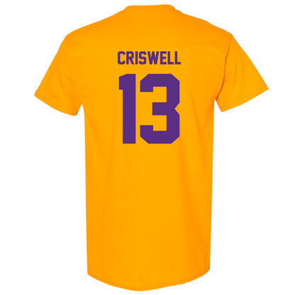 North Alabama - NCAA Women's Basketball : Katie Criswell - Classic Fashion Shersey T-Shirt-1