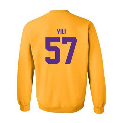 North Alabama - NCAA Football : Fred Vili - Classic Fashion Shersey Crewneck Sweatshirt-1