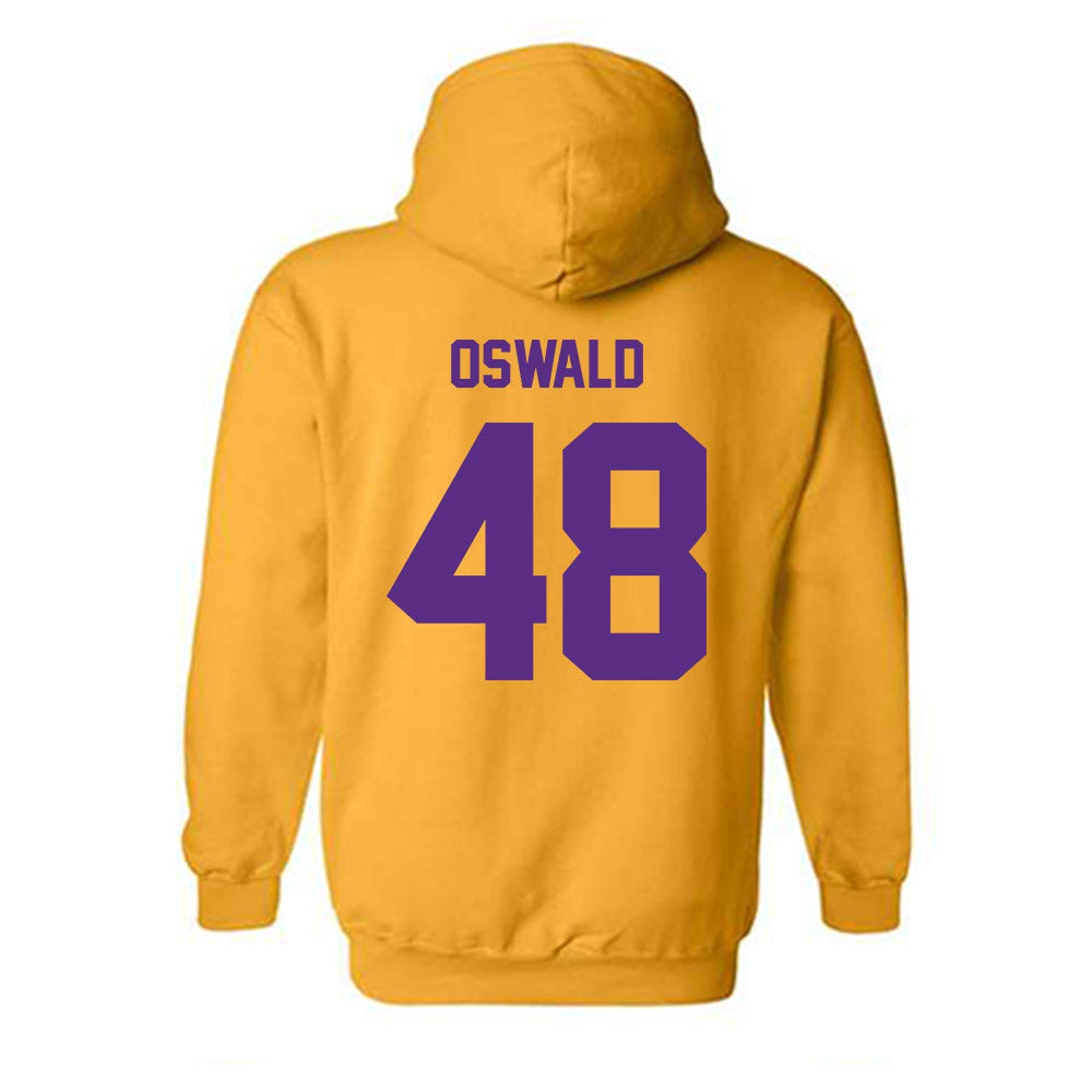 North Alabama - NCAA Baseball : Gavin Oswald - Classic Fashion Shersey Hooded Sweatshirt-1