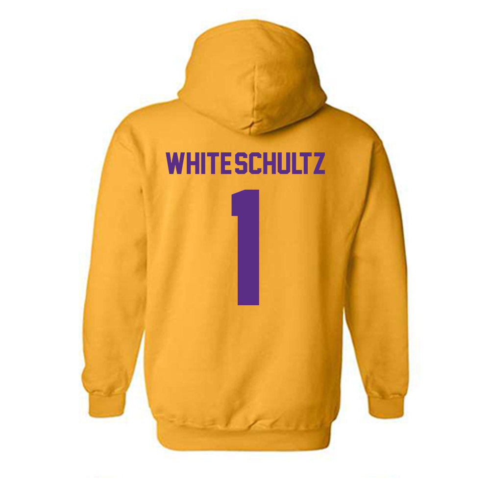 North Alabama - NCAA Football : Edwin White-Schultz - Classic Fashion Shersey Hooded Sweatshirt