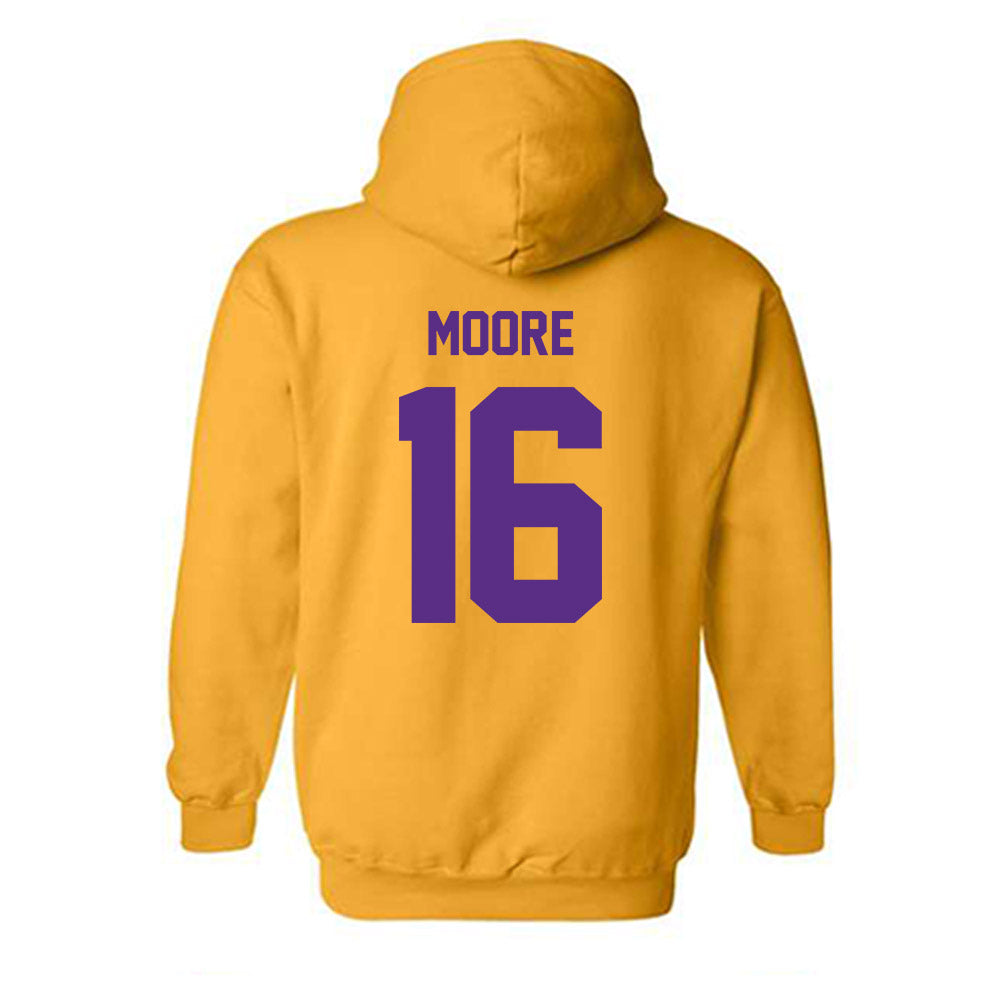 North Alabama - NCAA Baseball : Ethan Moore Moore - Classic Fashion Shersey Hooded Sweatshirt-1