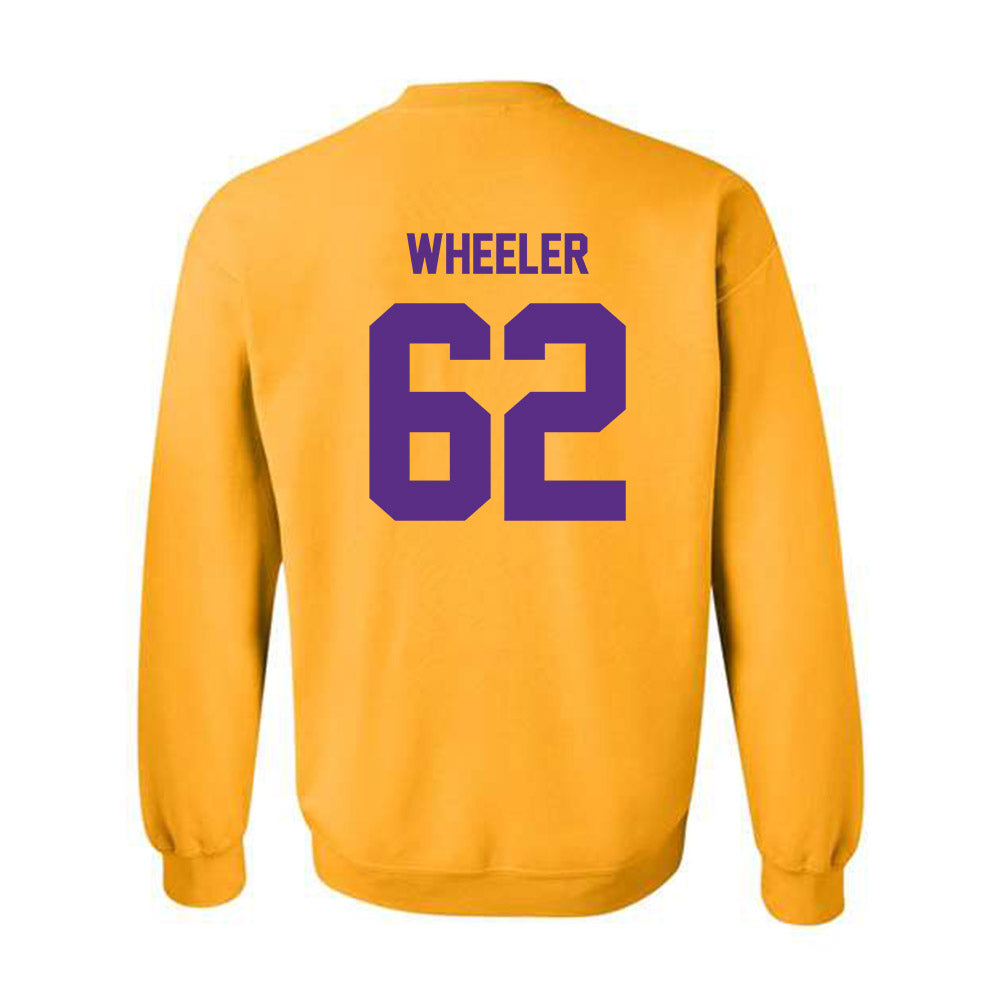 North Alabama - NCAA Football : Carson Wheeler - Classic Fashion Shersey Crewneck Sweatshirt-1