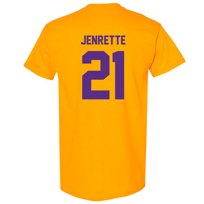 North Alabama - NCAA Men's Basketball : Israel Jenrette - Classic Fashion Shersey T-Shirt-1