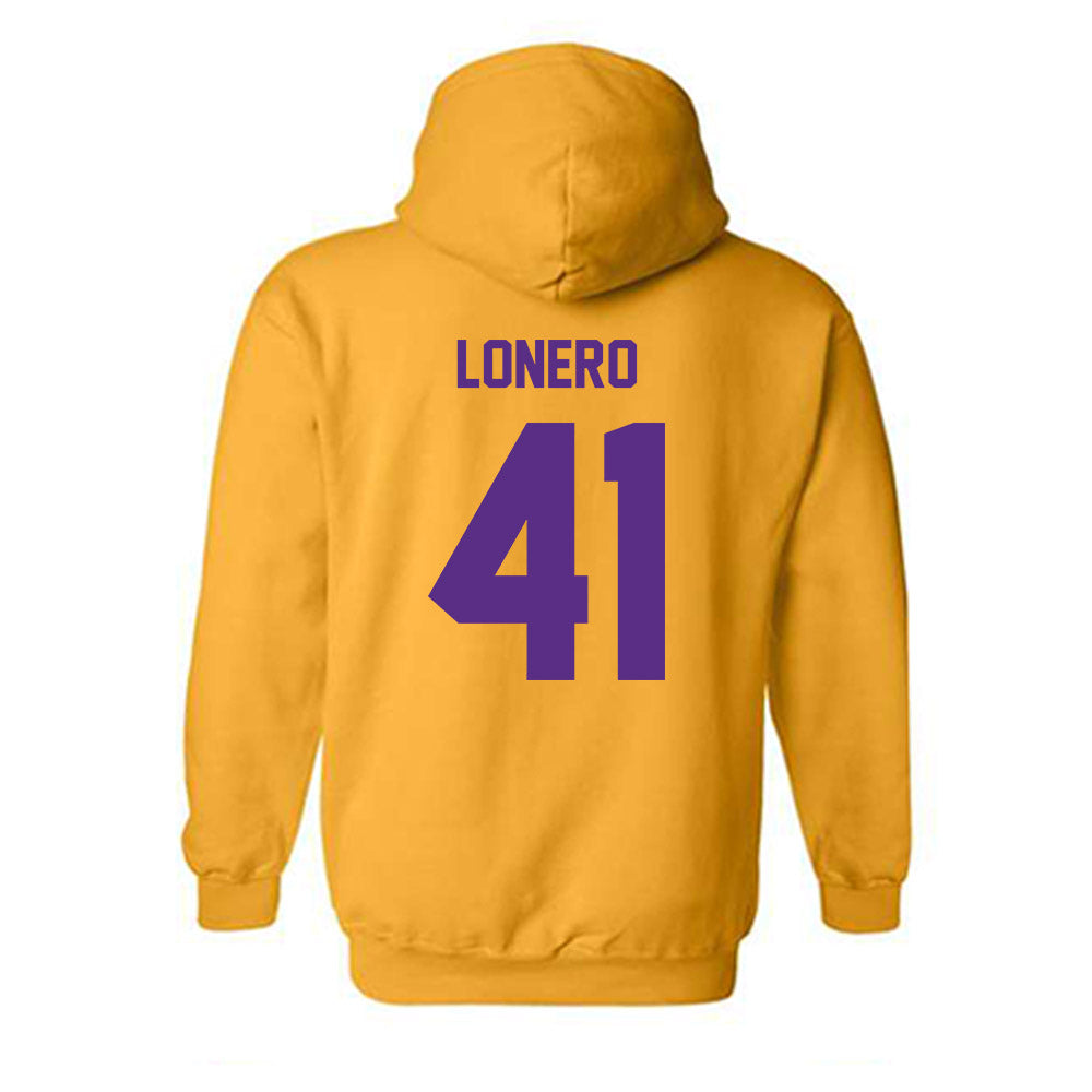 North Alabama - NCAA Baseball : Gio LoNero - Classic Fashion Shersey Hooded Sweatshirt-1