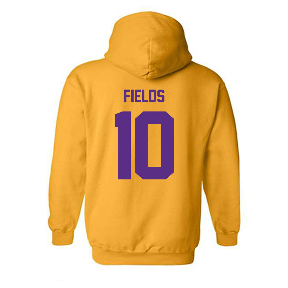 North Alabama - NCAA Football : KJ fields - Classic Fashion Shersey Hooded Sweatshirt-1