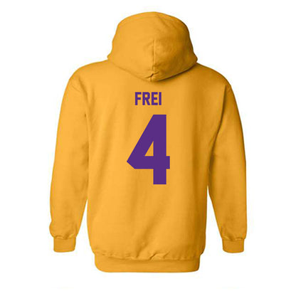 North Alabama - NCAA Baseball : Gehrig Frei - Classic Fashion Shersey Hooded Sweatshirt