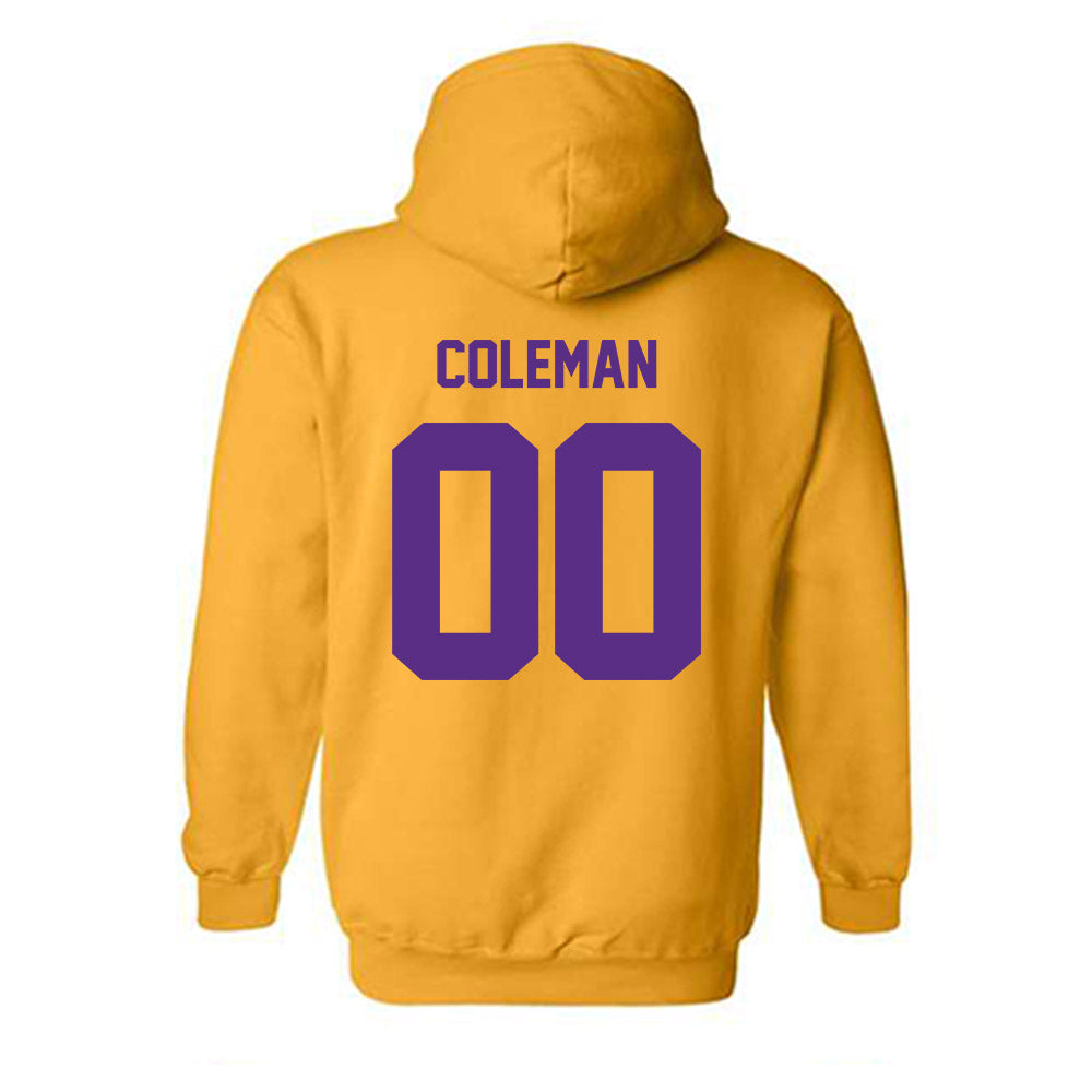 North Alabama - NCAA Baseball : Dylan Coleman - Classic Fashion Shersey Hooded Sweatshirt-1