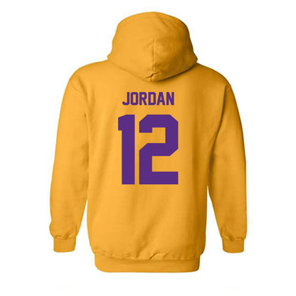 North Alabama - NCAA Football : Michael Jordan - Classic Fashion Shersey Hooded Sweatshirt-1