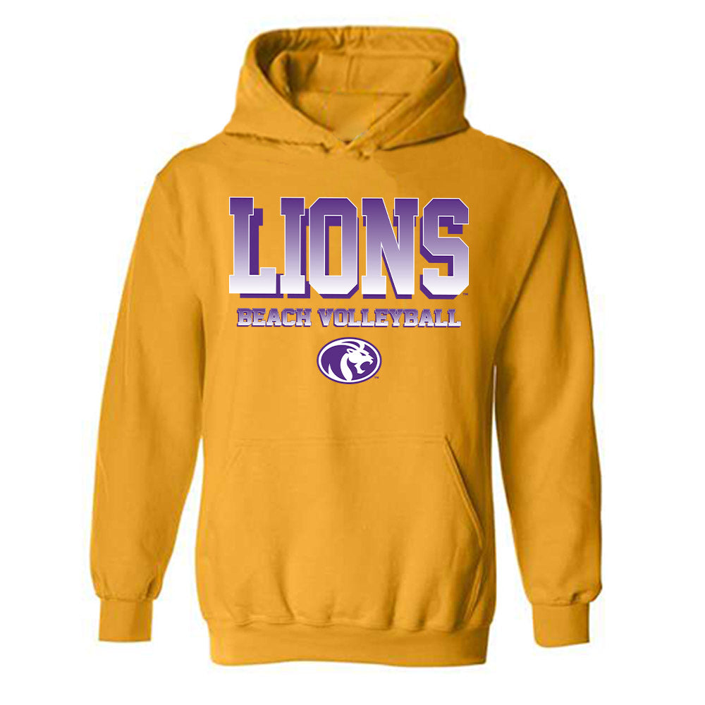 North Alabama - NCAA Beach Volleyball : Annabella Heyne - Classic Fashion Shersey Hooded Sweatshirt-0