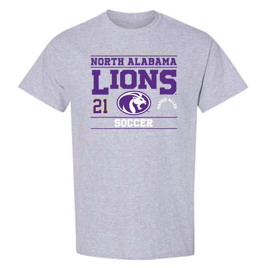 North Alabama - NCAA Women's Soccer : Maddie Allen - Classic Fashion Shersey T-Shirt-0