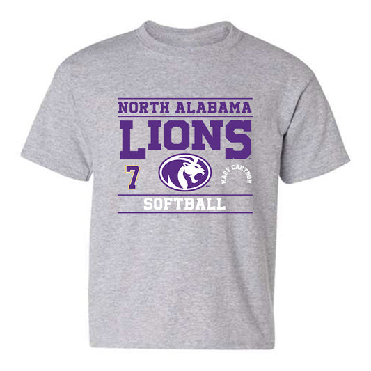 North Alabama - NCAA Softball : Mary Cartron - Classic Fashion Shersey Youth T-Shirt