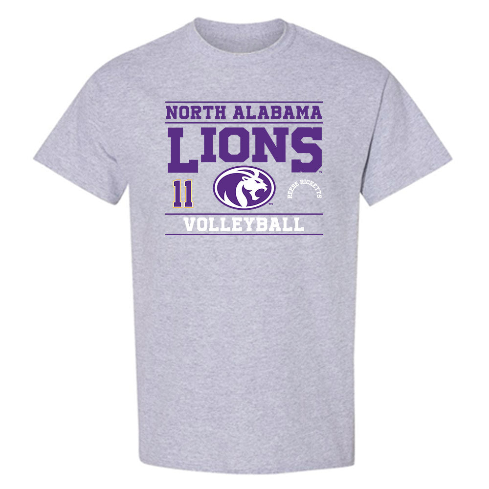 North Alabama - NCAA Women's Volleyball : Reese Ricketts - Classic Fashion Shersey T-Shirt-0