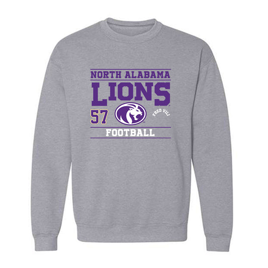 North Alabama - NCAA Football : Fred Vili - Classic Fashion Shersey Crewneck Sweatshirt-0