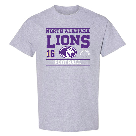 North Alabama - NCAA Football : Raelon Sims - Classic Fashion Shersey T-Shirt-0