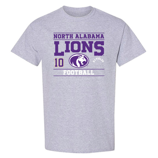 North Alabama - NCAA Football : KJ fields - Classic Fashion Shersey T-Shirt-0