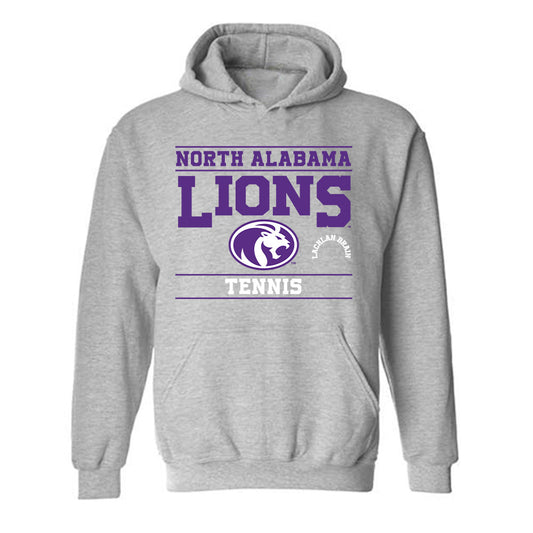 North Alabama - NCAA Men's Tennis : Lachlan Brain - Classic Fashion Shersey Hooded Sweatshirt-0