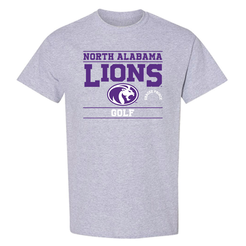 North Alabama - NCAA Women's Golf : Gracee Prince - Classic Fashion Shersey T-Shirt-0