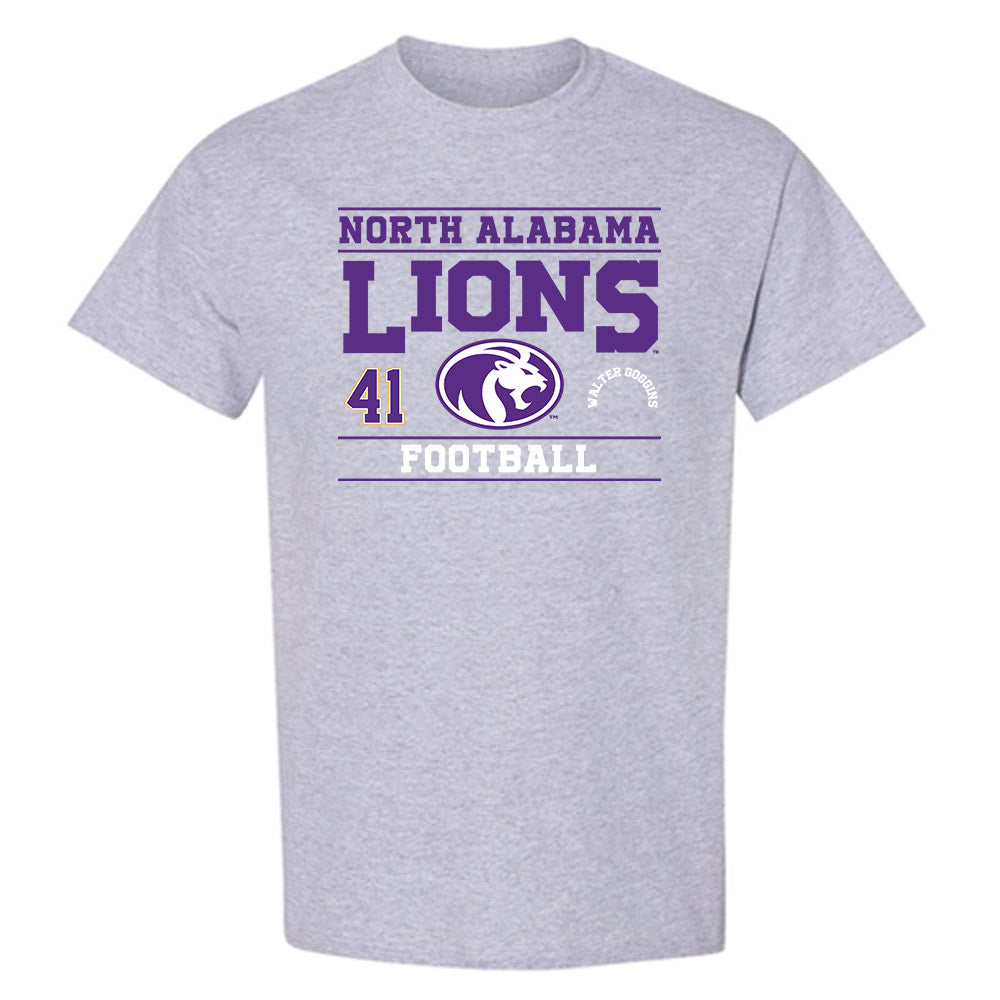 North Alabama - NCAA Football : Walter Goggins - Classic Fashion Shersey T-Shirt-0