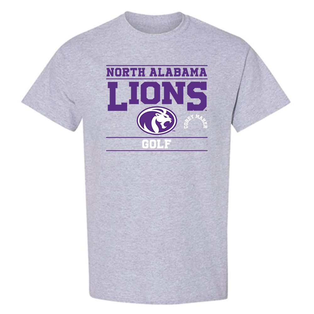 North Alabama - NCAA Men's Golf : Corey Maher - Classic Fashion Shersey T-Shirt-0