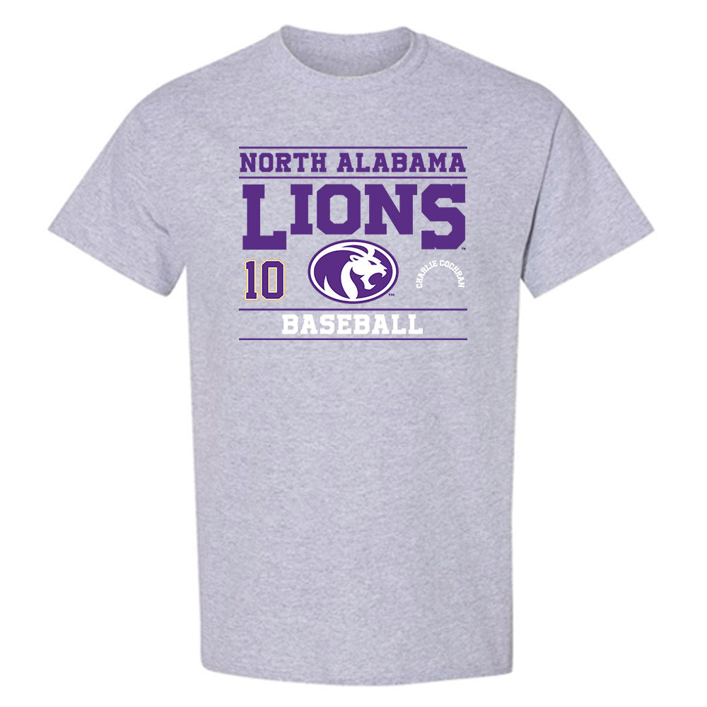 North Alabama - NCAA Baseball : Charlie Cochran - Classic Fashion Shersey T-Shirt-0