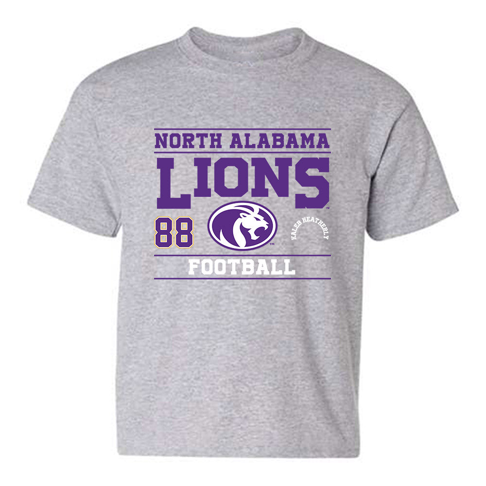 North Alabama - NCAA Football : Kaleb Heatherly - Classic Fashion Shersey Youth T-Shirt-0