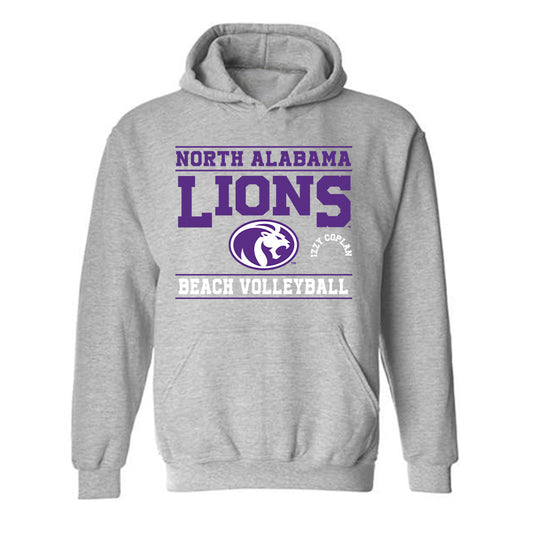 North Alabama - NCAA Beach Volleyball : Izzy Coplan - Classic Fashion Shersey Hooded Sweatshirt-0