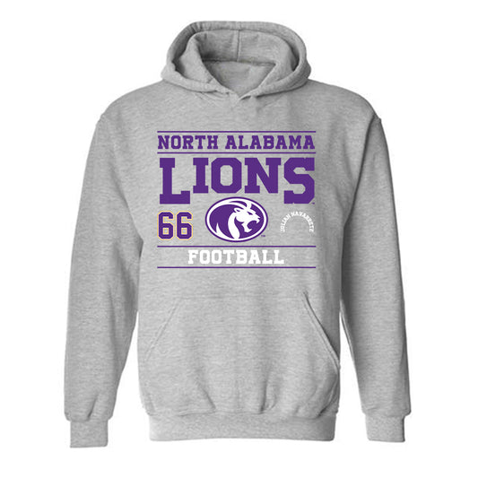 North Alabama - NCAA Football : Julian Navarrete - Classic Fashion Shersey Hooded Sweatshirt-0