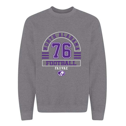 North Alabama - NCAA Football : Anthony Faiivae - Classic Fashion Shersey Crewneck Sweatshirt-0