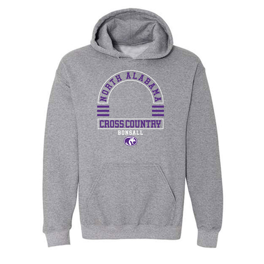 North Alabama - NCAA Men's Cross Country : Noah Bonsall - Classic Fashion Shersey Hooded Sweatshirt