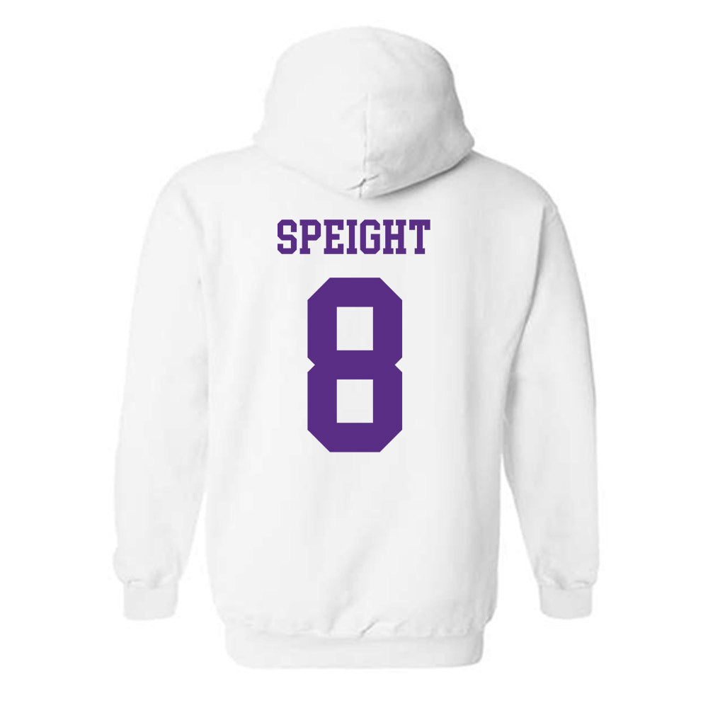 North Alabama - NCAA Women's Soccer : Adelyn Speight - Classic Fashion Shersey Hooded Sweatshirt-3