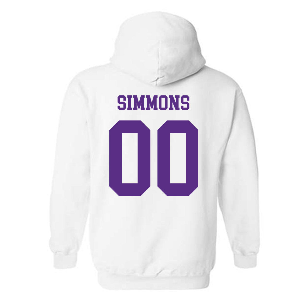 North Alabama - NCAA Football : Dawson Simmons - Classic Fashion Shersey Hooded Sweatshirt-1