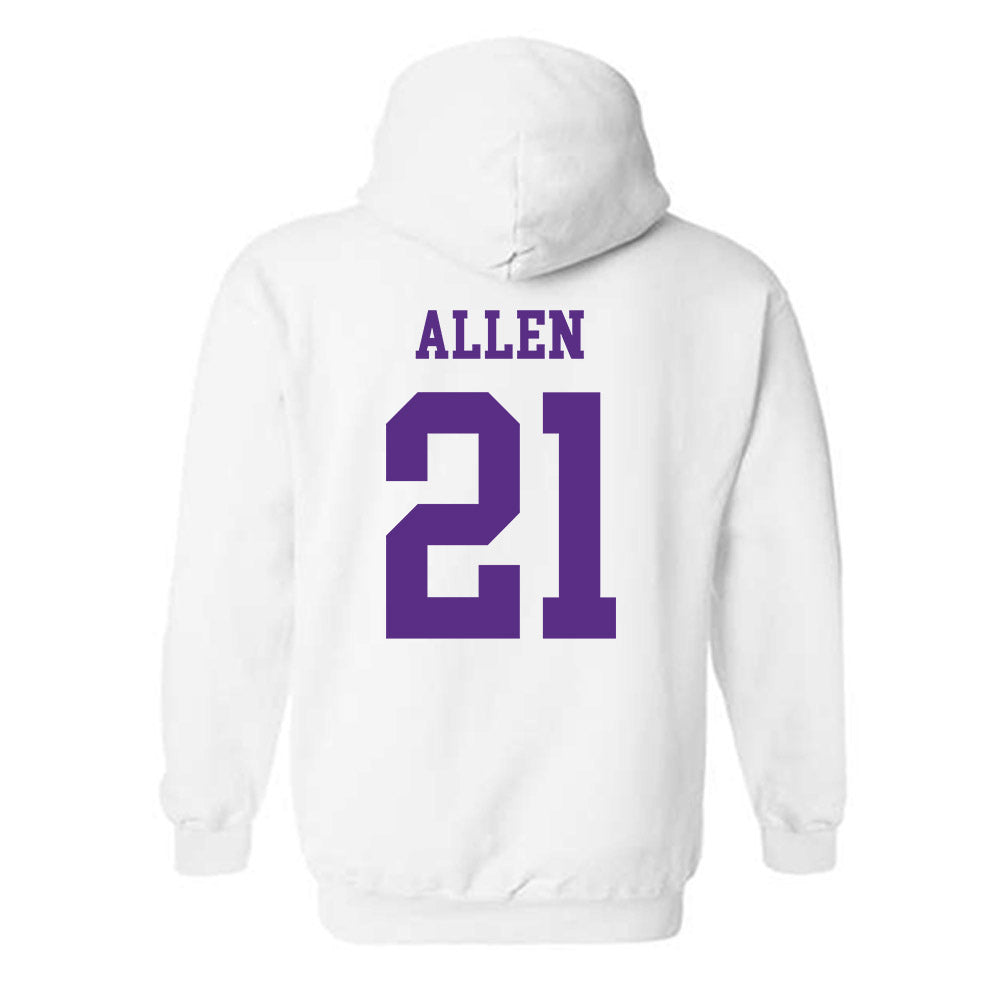 North Alabama - NCAA Women's Soccer : Maddie Allen - Classic Fashion Shersey Hooded Sweatshirt-2