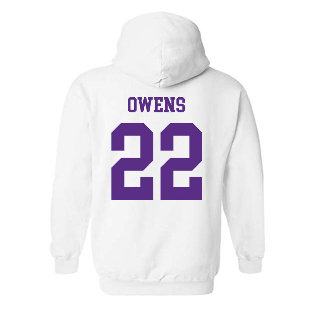 North Alabama - NCAA Women's Soccer : Alana Owens - Classic Fashion Shersey Hooded Sweatshirt-3