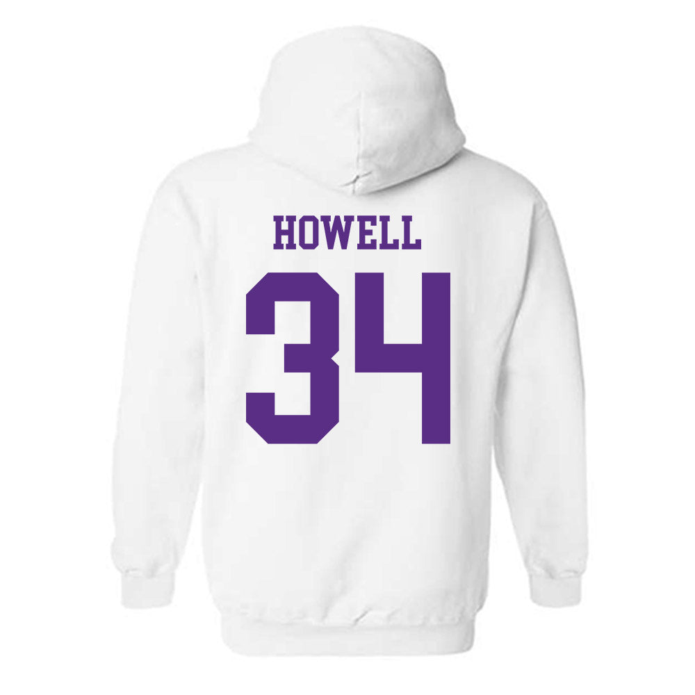 North Alabama - NCAA Men's Basketball : Dallas Howell - Classic Fashion Shersey Hooded Sweatshirt