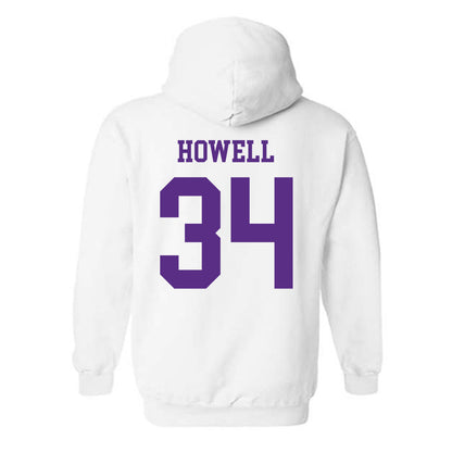 North Alabama - NCAA Men's Basketball : Dallas Howell - Classic Fashion Shersey Hooded Sweatshirt