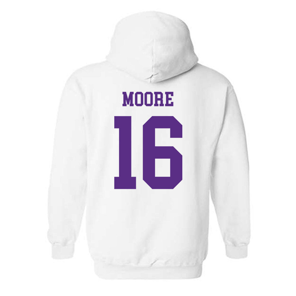 North Alabama - NCAA Baseball : Ethan Moore Moore - Classic Fashion Shersey Hooded Sweatshirt-1