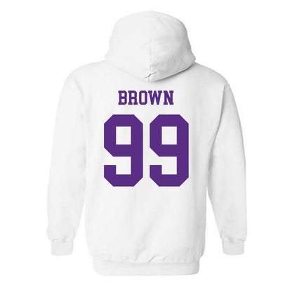 North Alabama - NCAA Football : Kaleb Brown - Classic Fashion Shersey Hooded Sweatshirt-1