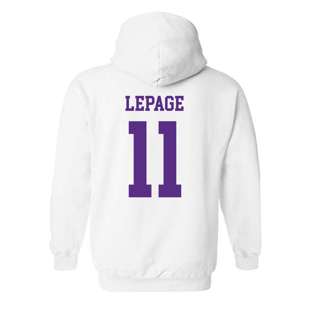 North Alabama - NCAA Baseball : Tyler LePage - Classic Fashion Shersey Hooded Sweatshirt-1