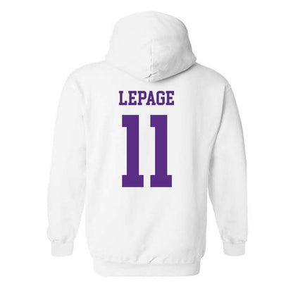 North Alabama - NCAA Baseball : Tyler LePage - Classic Fashion Shersey Hooded Sweatshirt-1