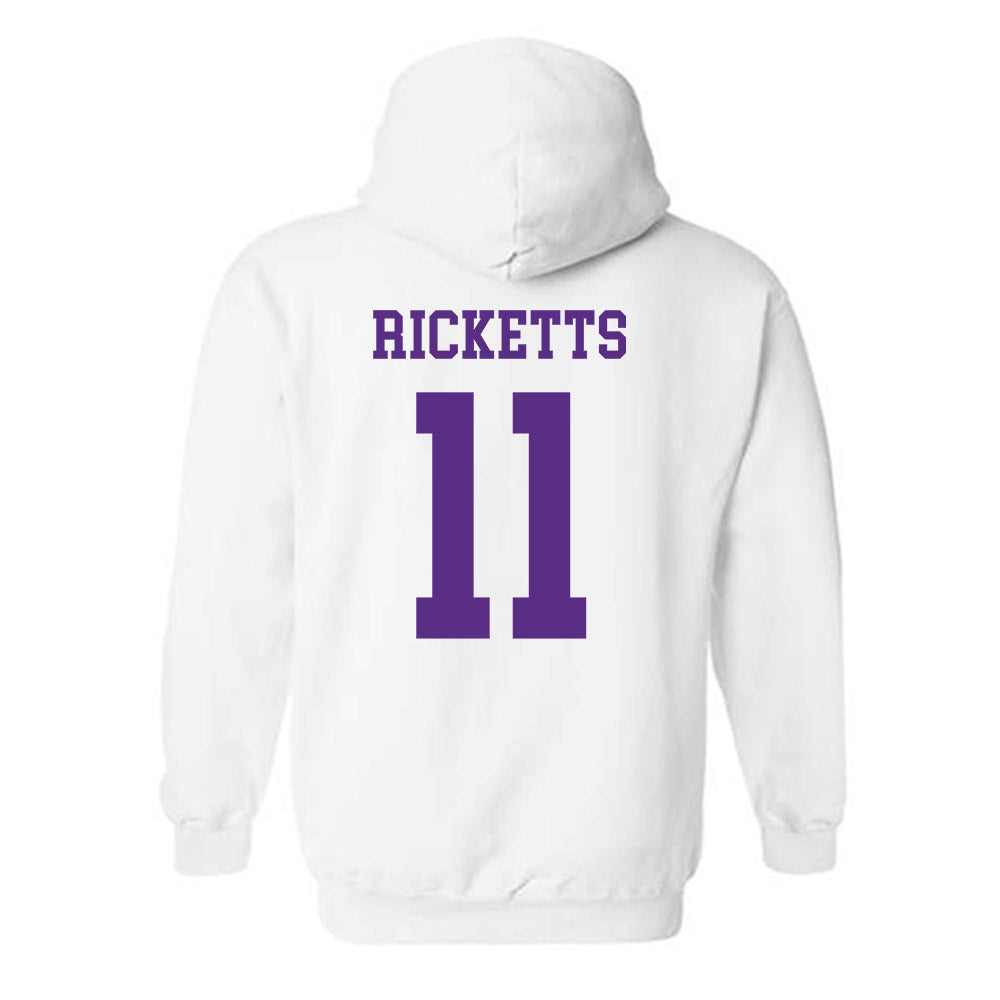North Alabama - NCAA Women's Volleyball : Reese Ricketts - Classic Fashion Shersey Hooded Sweatshirt-1