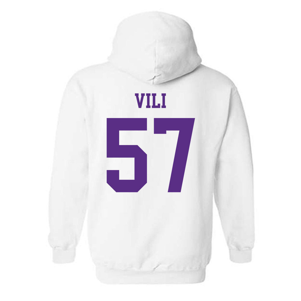 North Alabama - NCAA Football : Fred Vili - Classic Fashion Shersey Hooded Sweatshirt-1