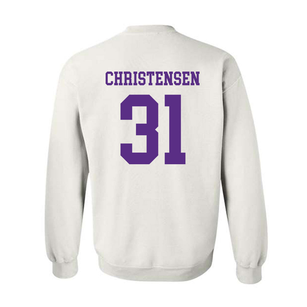 North Alabama - NCAA Football : Micah Christensen - Classic Fashion Shersey Crewneck Sweatshirt-1