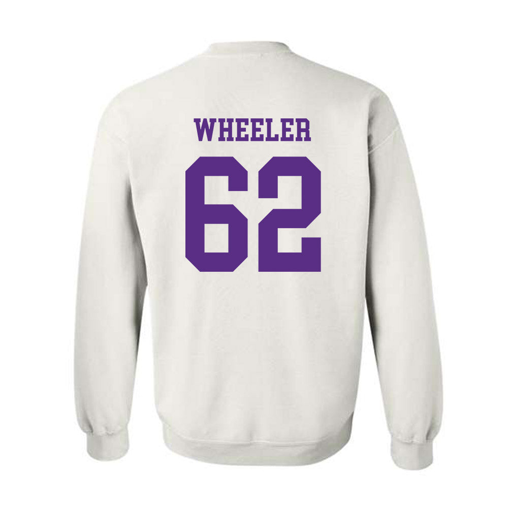 North Alabama - NCAA Football : Carson Wheeler - Classic Fashion Shersey Crewneck Sweatshirt-1