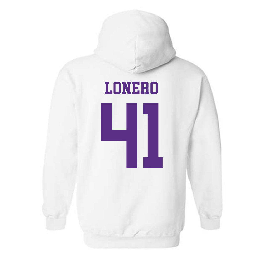 North Alabama - NCAA Baseball : Gio LoNero - Classic Fashion Shersey Hooded Sweatshirt-1
