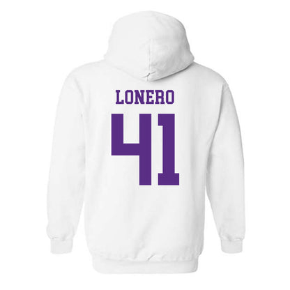North Alabama - NCAA Baseball : Gio LoNero - Classic Fashion Shersey Hooded Sweatshirt-1