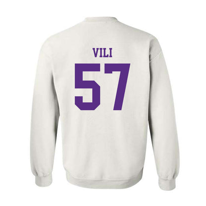 North Alabama - NCAA Football : Fred Vili - Classic Fashion Shersey Crewneck Sweatshirt-1