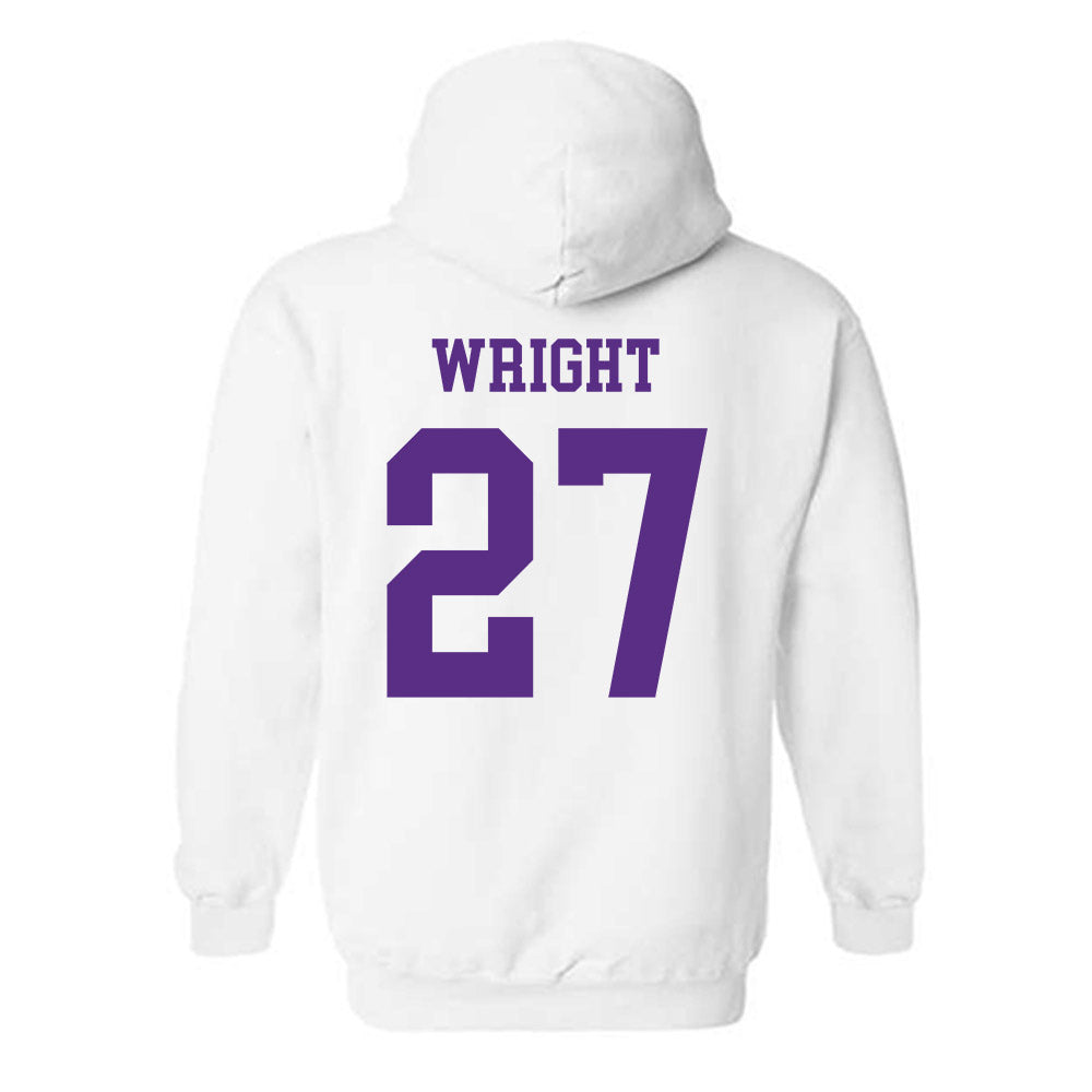 North Alabama - NCAA Softball : Claire Wright - Classic Fashion Shersey Hooded Sweatshirt-1