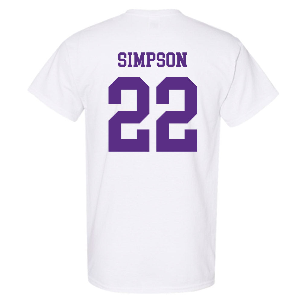 North Alabama - NCAA Football :Jaylen Simpson - Classic Fashion Shersey T-Shirt-1