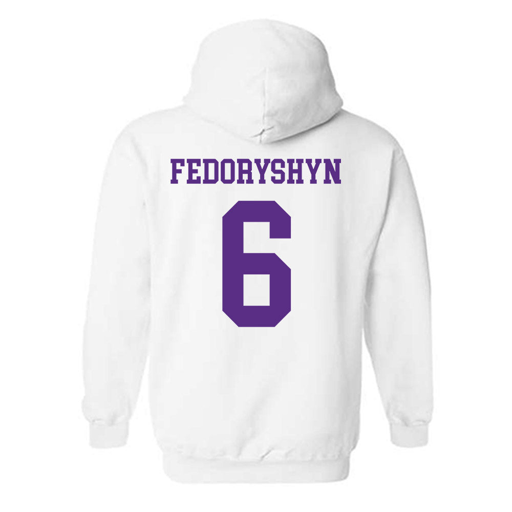 North Alabama - NCAA Men's Tennis : Nazar Fedoryshyn - Classic Fashion Shersey Hooded Sweatshirt-1